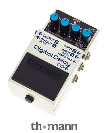 A selection of delay pedals