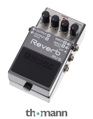 A selection of reverb pedals